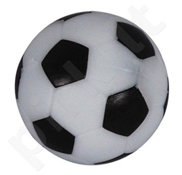 Stalo futbolo kamuoliukas, juodai baltas 33mm