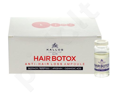 Kallos Hair Botox Anti-Hair Loss Ampoule rinkinys moterims, (6x 10 ml hair botox Anti- Hair Loss ampoule)