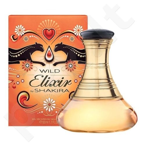 Shakira Wild Elixir, 80ml, tualetinis vanduo moterims