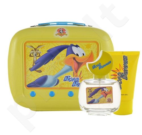 Looney Tunes Road Runner rinkinys moterims ir vyrams, (EDT 50ml + 75ml dušo želė) 