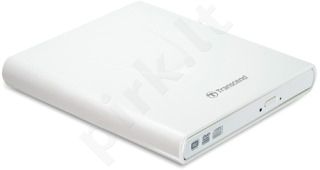 Išorinis DRW Transcend, USB, Plonas, Baltas, Retail