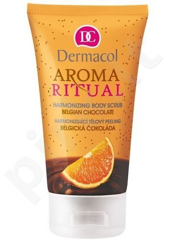 Dermacol Aroma Ritual Harmonizing kūno šveitiklis Belgian Choco, 150ml, kosmetika moterims