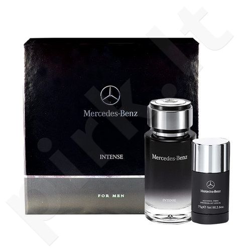 Mercedes-Benz Mercedes-Benz Intense rinkinys vyrams, (EDT 120ml + 75ml pieštukinis dezodorantas)