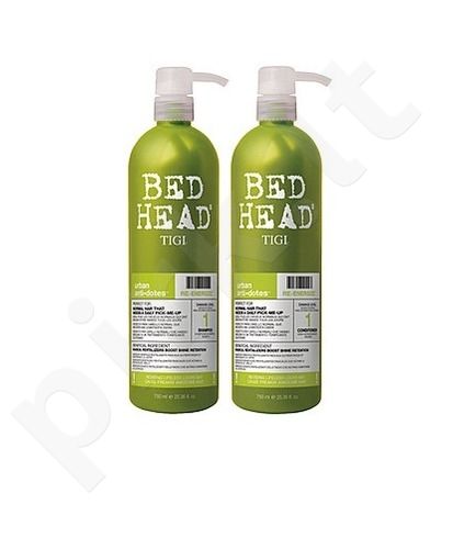 Tigi Bed Head Re-Energize, rinkinys šampūnas moterims, (750ml Bed Head Re-Energize šampūnas + 750ml Bed Head Re-Energize kondicionierius) 