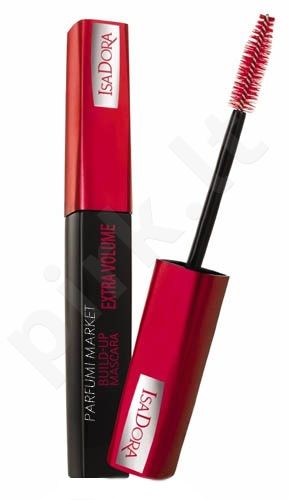 Blakstienų tušas IsaDora Mascara Build Up Extra Volume Black, 12ml