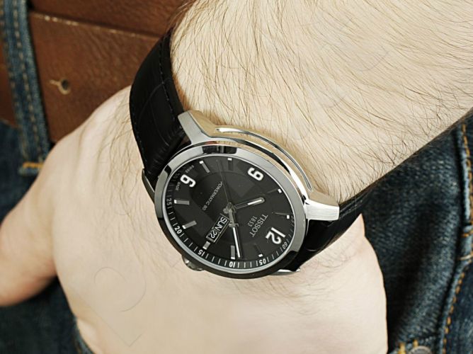 Vyriškas automatinis laikrodis TISSOT T0554301605700