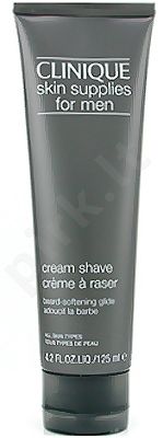 Clinique Skin Supplies kremas Shave Beard Softening Glide, kosmetika vyrams, 125ml