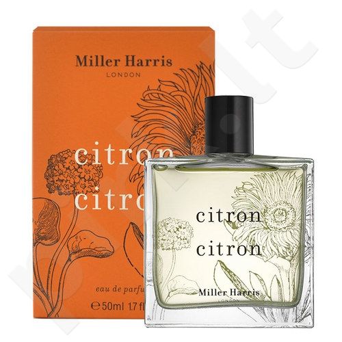 Miller Harris Citron Citron, kvapusis vanduo moterims ir vyrams, 50ml