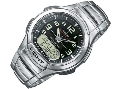 Casio Collection AQ-180WD-1BVES vyriškas laikrodis-chronometras