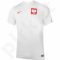 Marškinėliai futbolui Nike Polska Home Supporter 2016 M 724632-100
