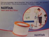 NILFISK Multi 20/30 Wet&Dry D.s. filtras