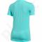 Marškinėliai treniruotėms Under Armour HeatGear Short Sleeve W 1285637-942
