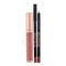 Makeup Revolution London Gloss Lip Kit, Retro Luxe, rinkinys lūpdažis moterims, (lūpdažis 5,5 ml + Contour Pencil 1 g), (Pure)