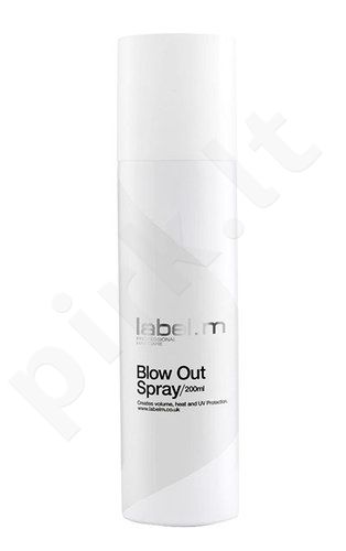 Label m Blow Out Spray, plaukų apimčiai didinti moterims, 200ml