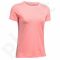Marškinėliai treniruotėms Under Armour HeatGear Short Sleeve W 1285637-980