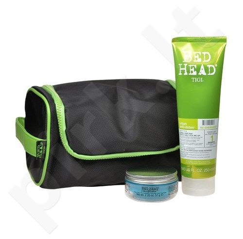Tigi Bed Head Re-Energize, rinkinys šampūnas moterims, (57ml Bed Head Manipulator Texturizer + 250ml Re Energicze šampūnas + krepšys)