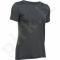 Marškinėliai treniruotėms Under Armour HeatGear Short Sleeve W 1285637-090