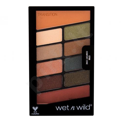 Wet n Wild Color Icon, 10 Pan, akių šešėliai moterims, 8,5g, (Comfort Zone)