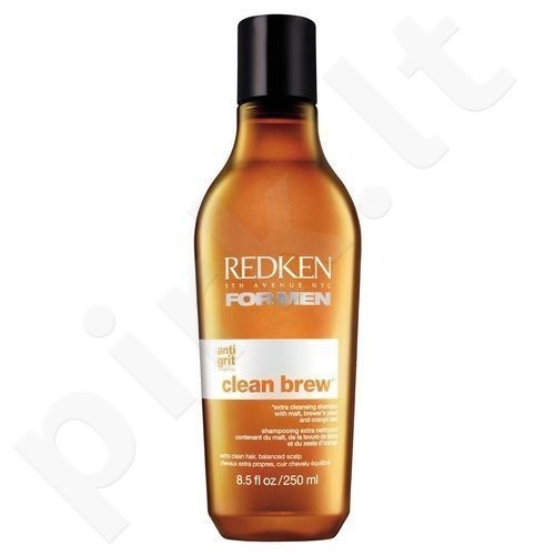 Redken For Men Clean Brew Shampoo, Clean Brew, šampūnas vyrams, 250ml