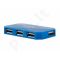 Natec USB HUB 4-Port LOCUST USB 2.0, Blue