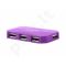 Natec USB HUB 4-Port LOCUST USB 2.0, Purple