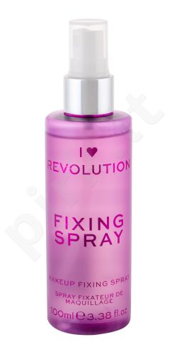 Makeup Revolution London I Heart Revolution, Fixing Spray, makiažo fiksatorius moterims, 100ml