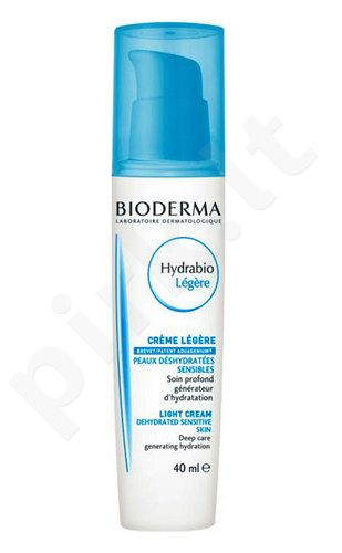 BIODERMA Hydrabio Legere, Moisturising Cream, dieninis kremas moterims, 40ml