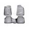 Guminiai kilimėliai 3D HYUNDAI Grandeur 2005-2011, 4 pcs. /L27031G /gray