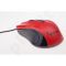 Gembird Optical mouse 1200 DPI, USB, black-red
