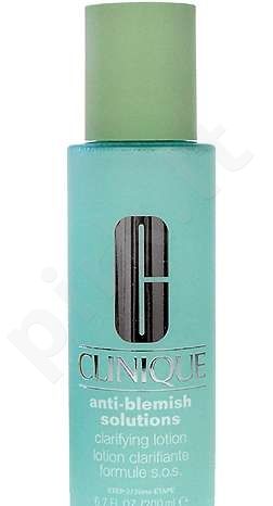 Clinique Anti-Blemish Solutions, prausiamasis vanduo moterims ir vyrams, 200ml