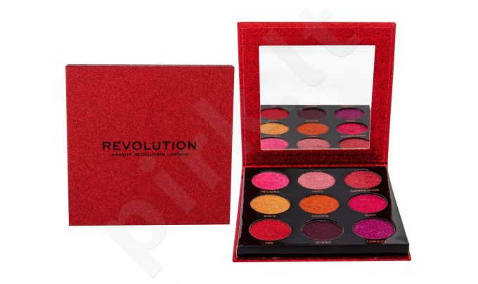 Makeup Revolution London Pressed Glitter, akių šešėliai moterims, 10,8g, (Hot Pursuit)