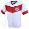 Marškinėliai futbolui Reda Vokietija balta-raudona