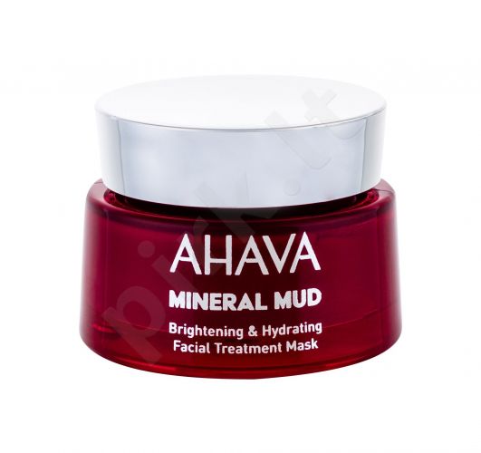 AHAVA Mineral Mud, Brightening & Hydrating, veido kaukė moterims, 50ml