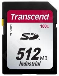 Atminties kortelė Transcend Industrial SD 512MB 17/13MBs