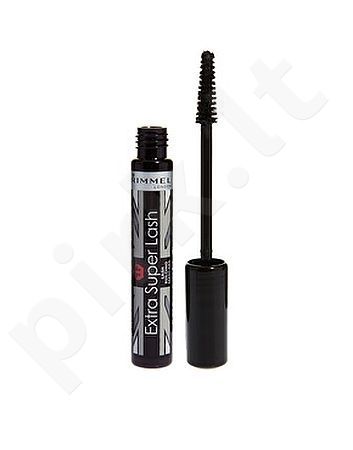 Rimmel London Extra Super Lash, blakstienų tušas moterims, 8ml, (101 Black)