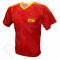 Marškinėliai futbolui Reda Hiszpania raudona
