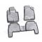 Guminiai kilimėliai 3D HYUNDAI Santa Fe 2010-2012, 4 pcs. /L27054G /gray