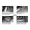 Guminiai kilimėliai 3D HYUNDAI Santa Fe 2006-2010, 4 pcs. /L27055G /gray
