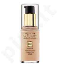 Max Factor Facefinity, 3 in 1, makiažo pagrindas moterims, 30ml, (33 Crystal Beige)