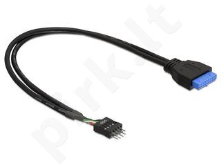 Delock kabelis USB 3.0 pin header female > USB 2.0 pin header male, 0.3m