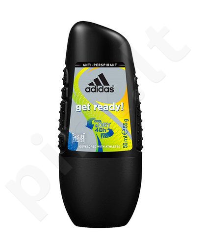 Adidas Get Ready! For Him, 48H, antiperspirantas vyrams, 50ml
