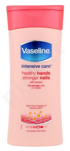 Vaseline Intensive Care, Healthy Hands Stronger Nails, rankų kremas moterims, 200ml
