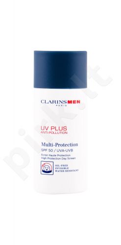 Clarins Men, UV Plus Multi-Protection, veido apsauga nuo saulės vyrams, 50ml, (Testeris)
