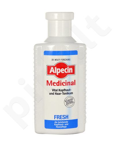 Alpecin Medicinal Fresh, Scalp And Hair Tonic, plaukų serumas moterims ir vyrams, 200ml