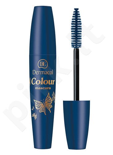 Dermacol Colour Mascara, blakstienų tušas moterims, 10ml, (2 Navy Blue)