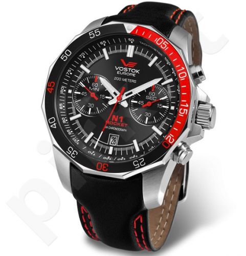 Vyriškas laikrodis Vostok Europe Rocket N1 Chrono Quartz 6S21-2255295