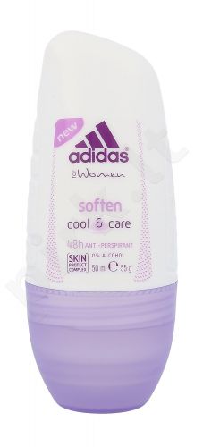 Adidas Soften, 48H, antiperspirantas moterims, 50ml