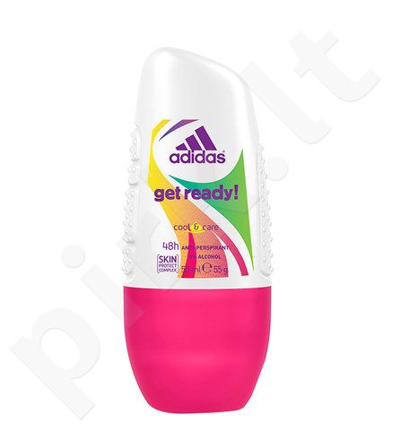 Adidas Get Ready! For Her, 48H, antiperspirantas moterims, 50ml