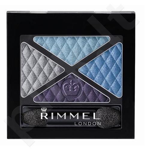 Rimmel London Glam Eyes Quad, akių šešėliai moterims, 4,2g, (023 Beauty Spells)