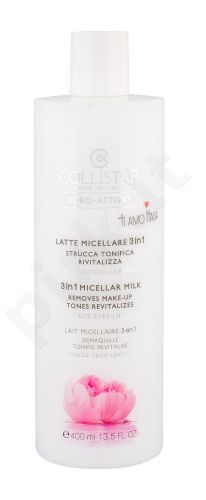 Collistar Idro-Attiva, 3in1 Micellar Milk, prausiamasis pienelis moterims, 400ml